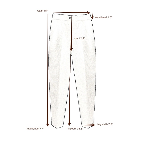 MARINA RINALDI Classic Cotton Pants - Picture 2 of 8